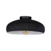Eglo Canada - One Light Ceiling Mount - Mogano - Black/White- Union Lighting Luminaires Decor
