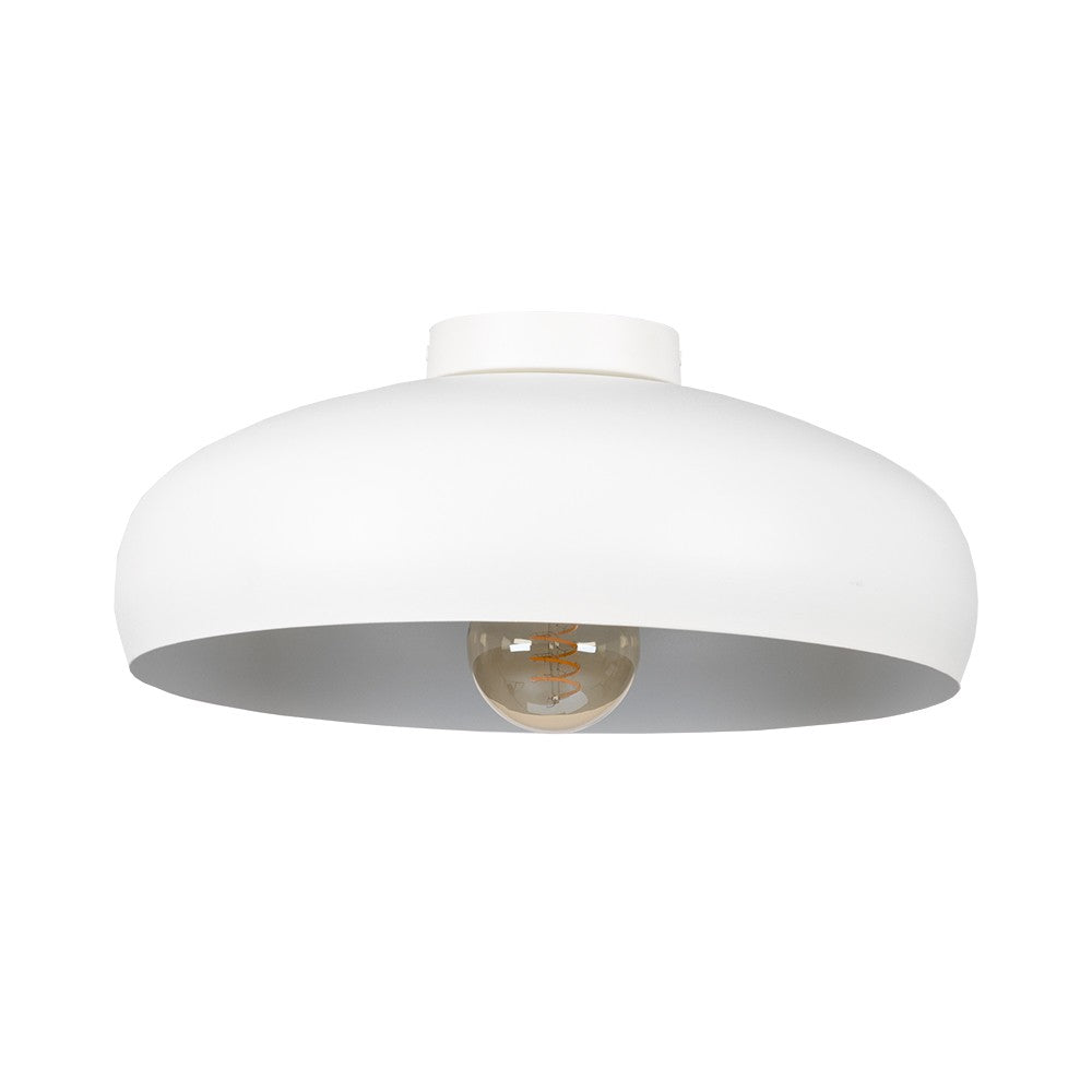 Eglo Canada - One Light Ceiling Mount - Mogano - White- Union Lighting Luminaires Decor