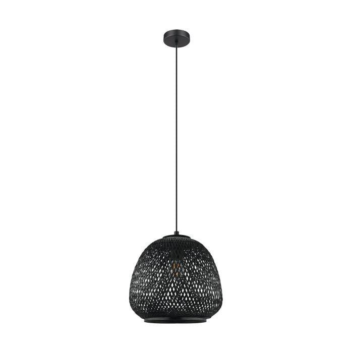 Eglo Canada - Three Light Pendant - Dembleby - Black- Union Lighting Luminaires Decor