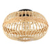 Eglo Canada - One Light Ceiling Mount - Amsfield - Black- Union Lighting Luminaires Decor