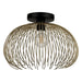 Eglo Canada - One Light Dual Mount Pendant or Ceiling - Venezuela - Black- Union Lighting Luminaires Decor