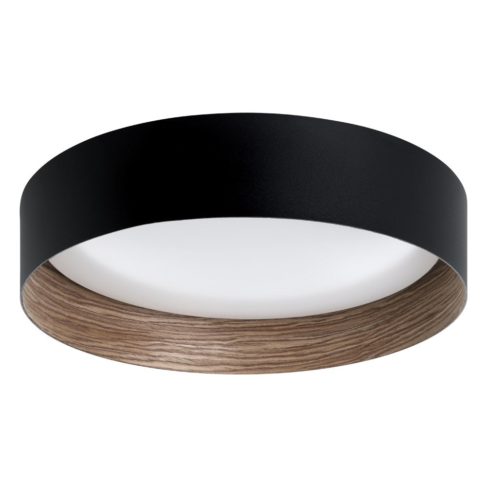 Eglo Canada - LED Ceiling Mount - Ester - Black, Sandlewood- Union Lighting Luminaires Decor