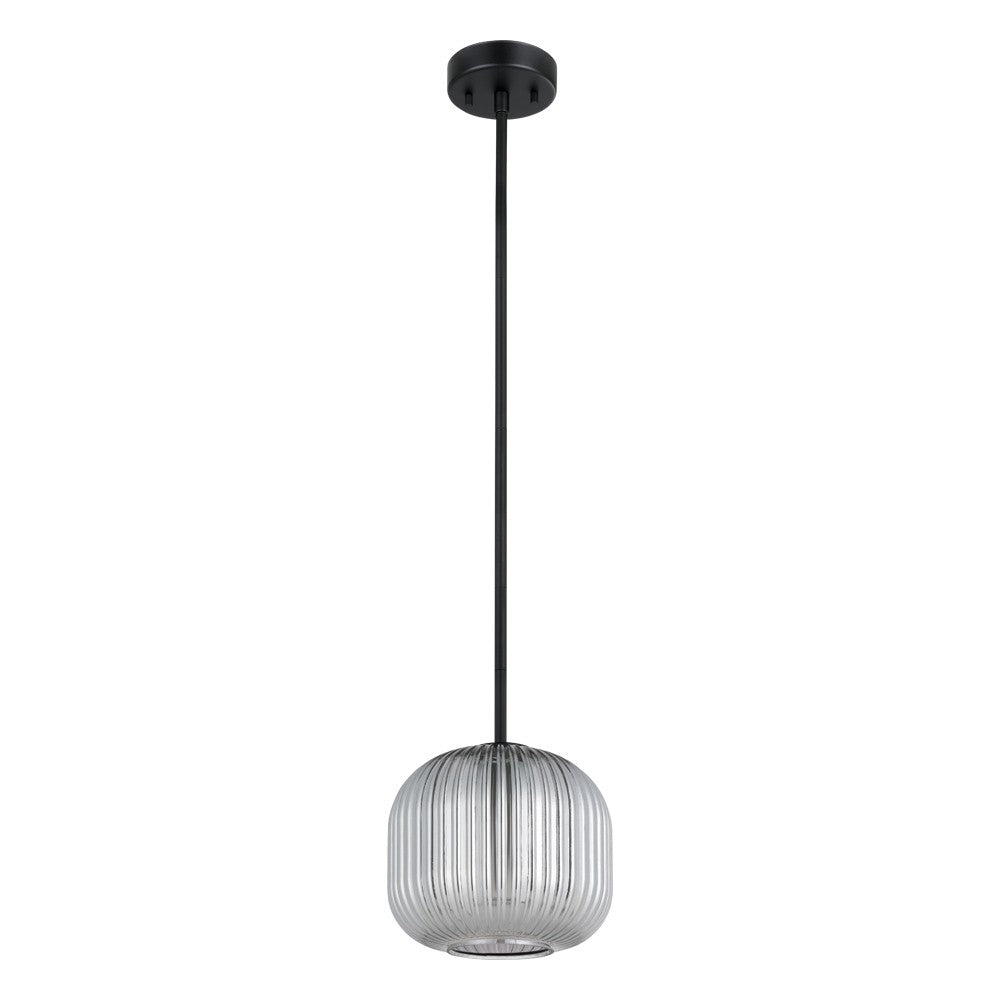 Eglo Canada - One Light Pendant - Mantunalle 1 - Black- Union Lighting Luminaires Decor