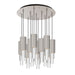Alora Canada - LED Pendant - Bordeaux - Brushed Nickel/Clear Ribbed Glass- Union Lighting Luminaires Decor