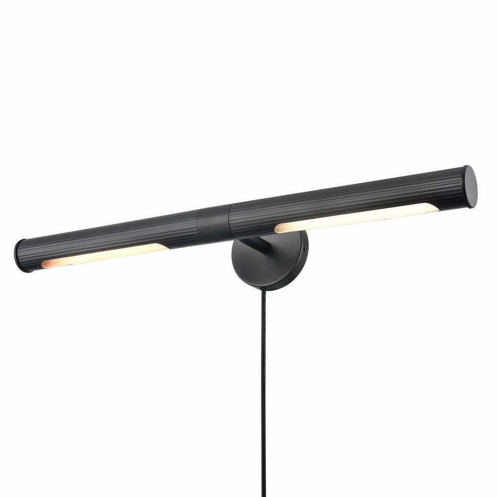 DVI Canada - Two Light Vanity - Bouvier - Ebony- Union Lighting Luminaires Decor