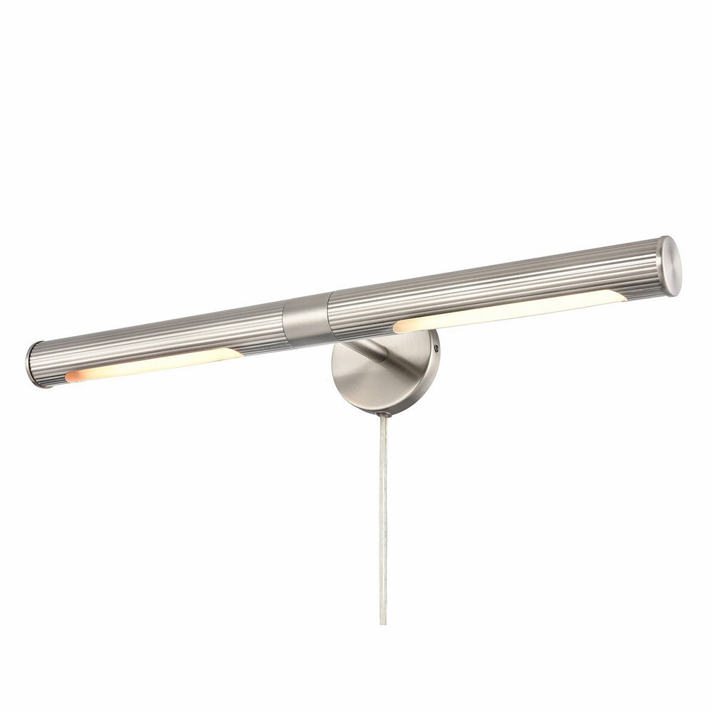 DVI Canada - Two Light Vanity - Bouvier - Satin Nickel- Union Lighting Luminaires Decor
