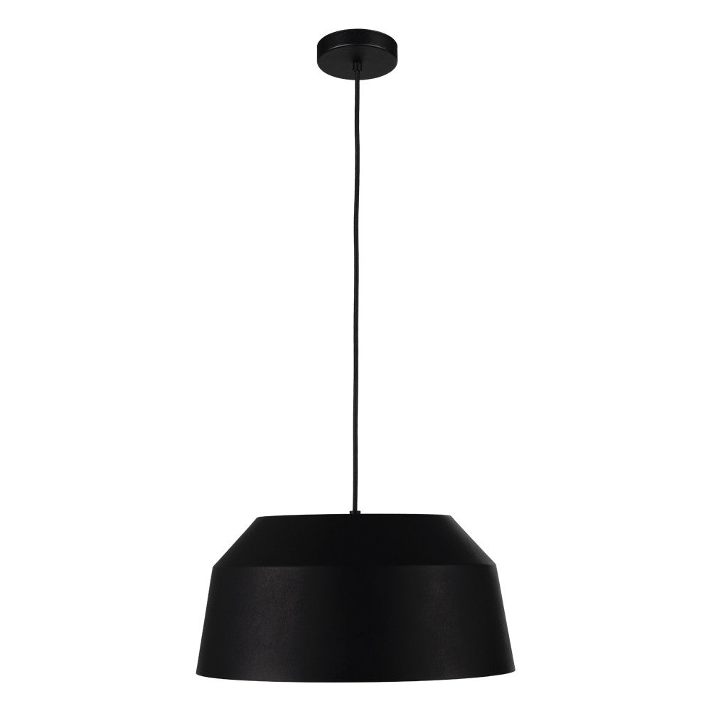 Eglo Canada - One Light Pendant - Contrisa - Black- Union Lighting Luminaires Decor
