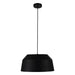 Eglo Canada - One Light Pendant - Contrisa - Black- Union Lighting Luminaires Decor