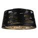 Eglo Canada - Three Light Ceiling Mount - Akers Mill - Black- Union Lighting Luminaires Decor