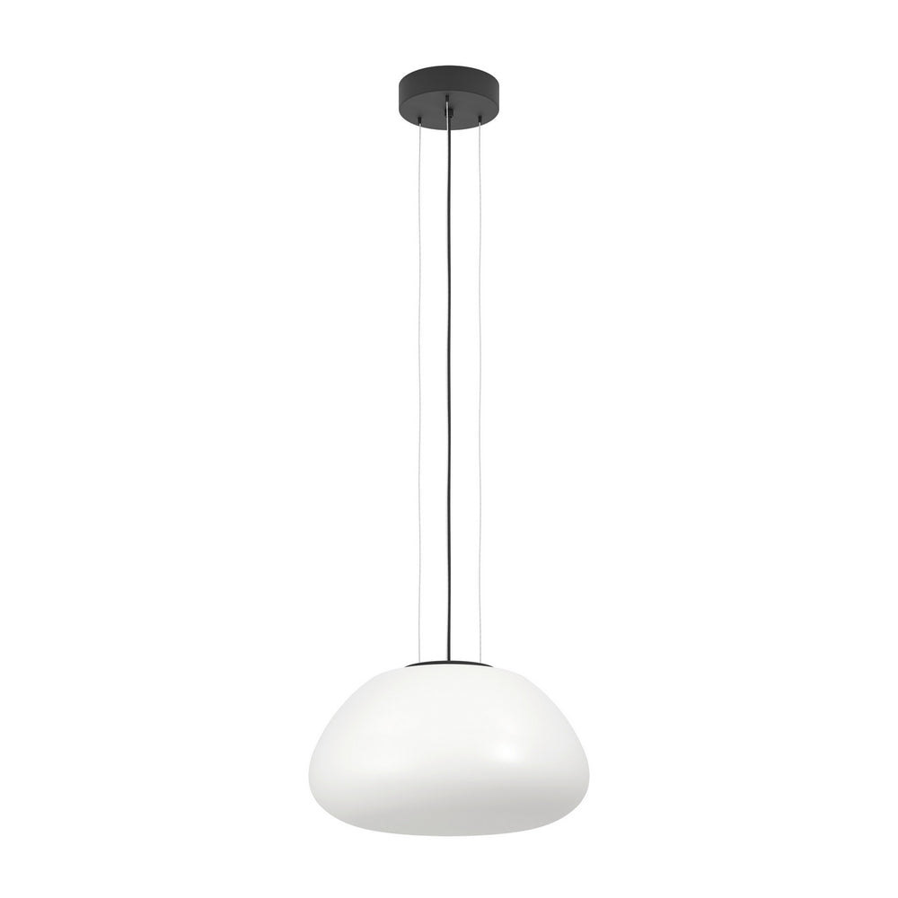 Eglo Canada - One Light Pendant - Balmes - Black- Union Lighting Luminaires Decor