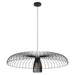 Eglo Canada - One Light Chandelier - Champerico - Black- Union Lighting Luminaires Decor