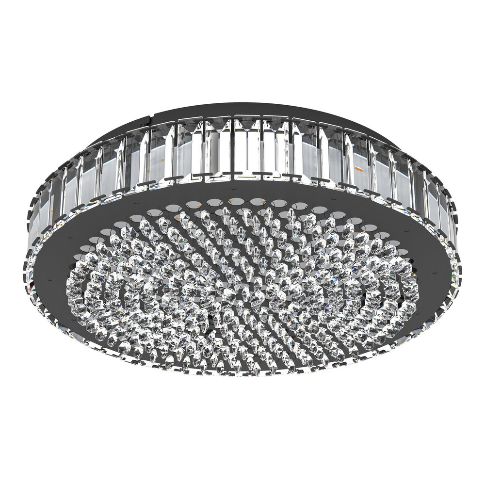 Eglo Canada - LED Ceiling Mount - Balparda - Black- Union Lighting Luminaires Decor