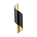 Eglo Canada - One Light Wall Sconce - Jabaloyas - Black, Gold Leaf- Union Lighting Luminaires Decor