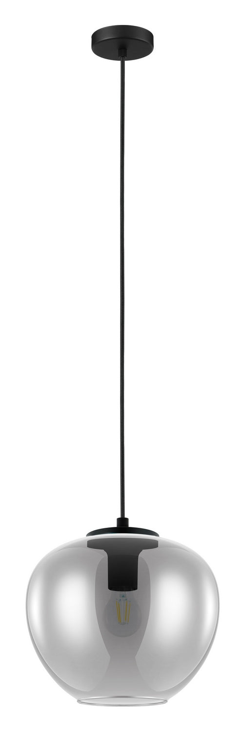 Eglo Canada - One Light Pendant - Priorat - Black- Union Lighting Luminaires Decor