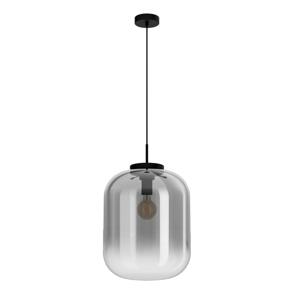 Eglo Canada - One Light Pendant - Bulciago - Black- Union Lighting Luminaires Decor