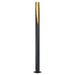 Eglo Canada - LED Floor Lamp - Prebone - Black/Gold Leaf- Union Lighting Luminaires Decor