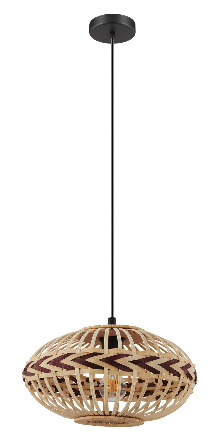 Eglo Canada - One Light Pendant - Dondarrion - Black- Union Lighting Luminaires Decor