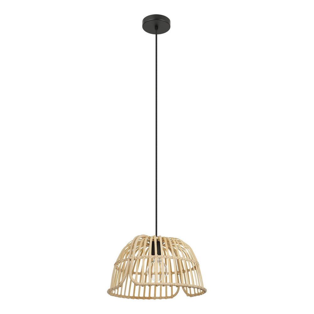 Eglo Canada - One Light Pendant - Glyneath - Black- Union Lighting Luminaires Decor