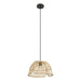 Eglo Canada - One Light Pendant - Glyneath - Black- Union Lighting Luminaires Decor