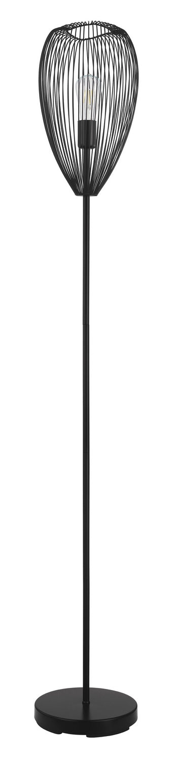 Eglo Canada - One Light Floor Lamp - Clevedon - Black- Union Lighting Luminaires Decor