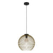 Eglo Canada - One Light Pendant - Venezuela - Black- Union Lighting Luminaires Decor