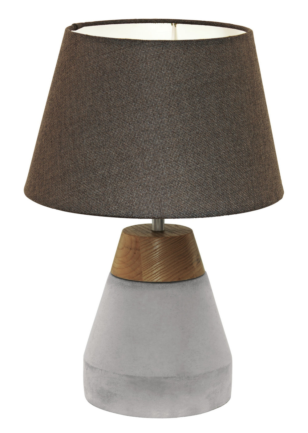 Eglo Canada - One Light Table Lamp - Tarega - Black & Concrete Effect- Union Lighting Luminaires Decor