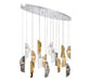 Lib & Co. Canada - LED Chandelier - Sorrento - Chrome- Union Lighting Luminaires Decor