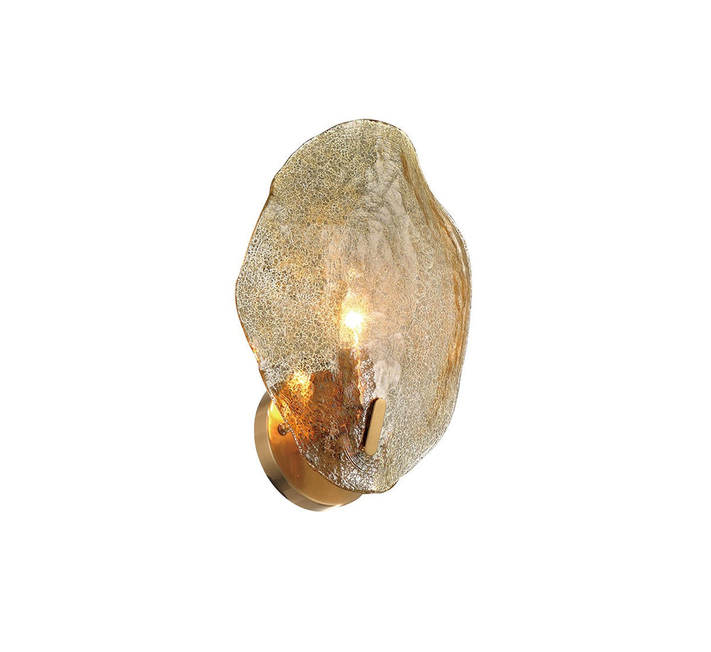 Lib & Co. Canada - One Light Wall Sconce - Corato - Brushed Brass- Union Lighting Luminaires Decor