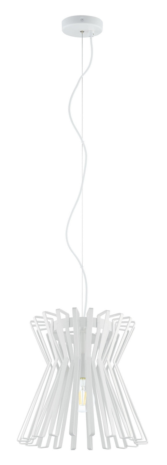 Eglo Canada - One Light Pendant - Locubin - White- Union Lighting Luminaires Decor