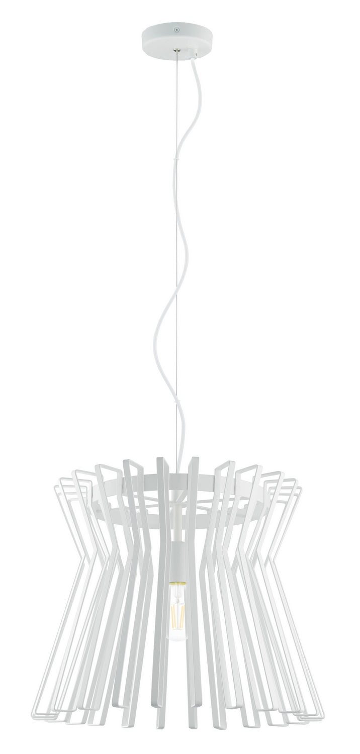 Eglo Canada - One Light Pendant - Locubin - White- Union Lighting Luminaires Decor