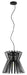 Eglo Canada - One Light Pendant - Locubin - Black- Union Lighting Luminaires Decor