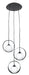 Eglo Canada - Three Light Pendant - Camargo - Black- Union Lighting Luminaires Decor
