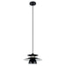Eglo Canada - One Light Pendant - Brenda - Black- Union Lighting Luminaires Decor