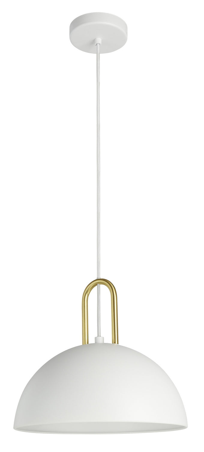 Eglo Canada - One Light Pendant - Calmanera - White- Union Lighting Luminaires Decor