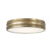 Capital Lighting - LED Flush Mount - Vale - Aged Brass- Union Lighting Luminaires Decor