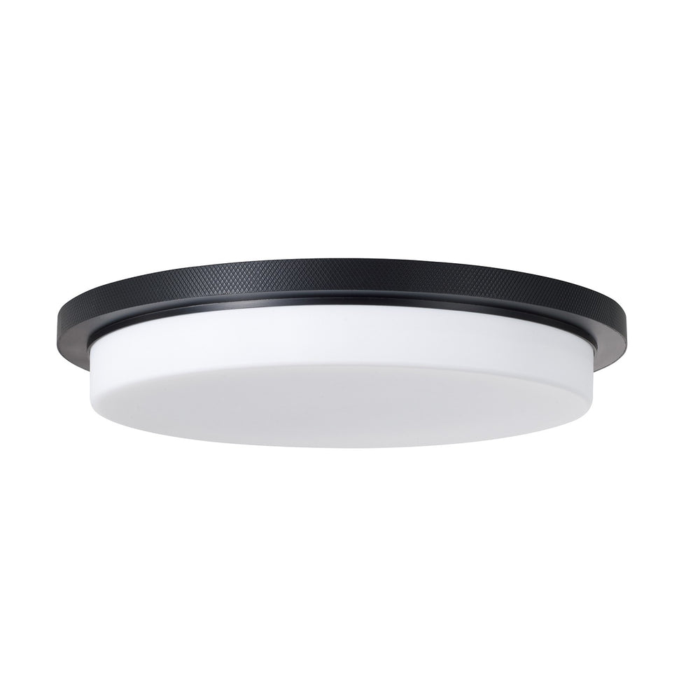 Capital Lighting - LED Flush Mount - Dominic - Matte Black- Union Lighting Luminaires Decor