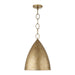 Capital Lighting - LED Pendant - Francesca - Feathered Brass- Union Lighting Luminaires Decor