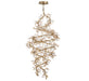 Lib & Co. Canada - LED Chandelier - Pisa - Antique gold- Union Lighting Luminaires Decor