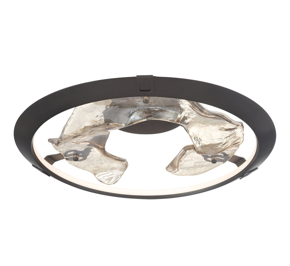 Lib & Co. Canada - LED Ceiling Mount - Nettuno - Painted brushed grey- Union Lighting Luminaires Decor