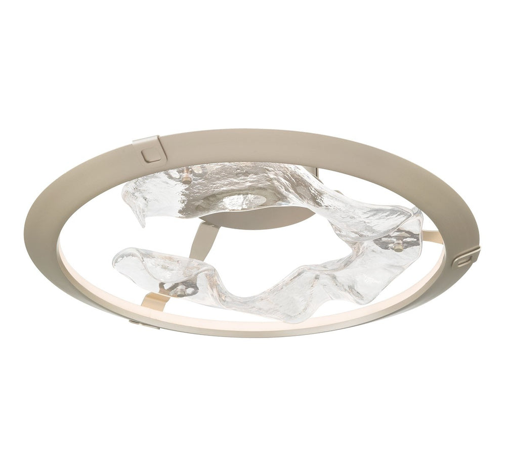 Lib & Co. Canada - LED Ceiling Mount - Nettuno - Painted brushed champagne- Union Lighting Luminaires Decor