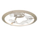 Lib & Co. Canada - LED Ceiling Mount - Nettuno - Painted brushed champagne- Union Lighting Luminaires Decor