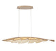 Lib & Co. Canada - LED Chandelier - Sanremo - Painted Brushed Champagne- Union Lighting Luminaires Decor
