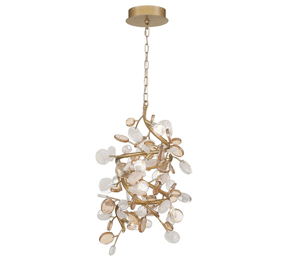 Lib & Co. Canada - LED Pendant - Pisa - Antique gold- Union Lighting Luminaires Decor