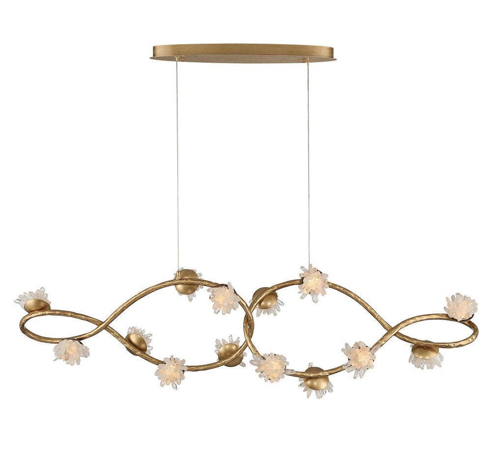 Lib & Co. Canada - LED Chandelier - Philia - Antique bronze- Union Lighting Luminaires Decor