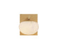 Lib & Co. Canada - LED Wall Mount - Calcolo - Painted antique brass- Union Lighting Luminaires Decor