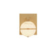 Lib & Co. Canada - LED Wall Mount - Corfu - Painted antique brass- Union Lighting Luminaires Decor