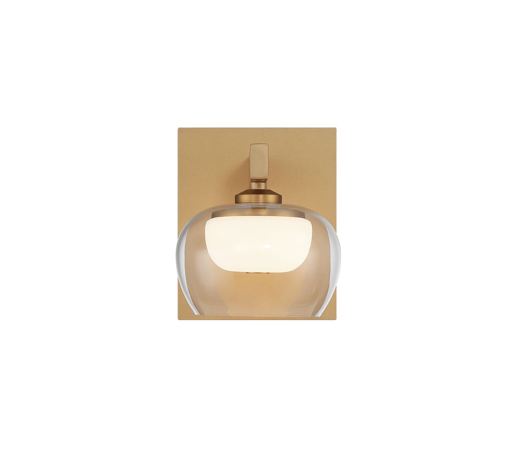 Lib & Co. Canada - LED Wall Mount - Manarola - Painted antique brass- Union Lighting Luminaires Decor