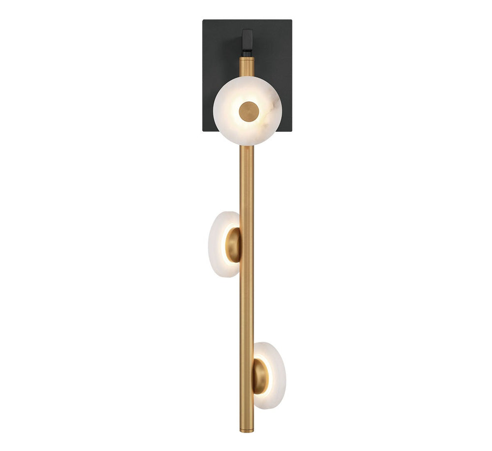 Lib & Co. Canada - LED Wall Mount - Etna - Black- Union Lighting Luminaires Decor