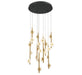 Lib & Co. Canada - LED Chandelier - Etna - Black- Union Lighting Luminaires Decor