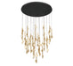 Lib & Co. Canada - LED Chandelier - Etna - Black- Union Lighting Luminaires Decor